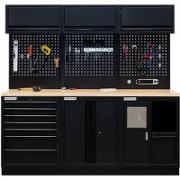Feistos Équipement d'atelier EOS Blackline 11 Métal Armoire d'atelier