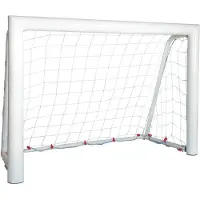 Sporti France Self-weighted Foldable Aluminium Mini Football Goal Argenté 155 x 95 x 80 cm