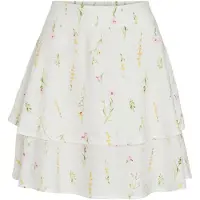 Vila Jupe 'VIGiti' jaune / vert clair / rose / blanc