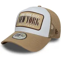 New Era Casquette de sport '9FORTY Location' marron / noisette / blanc
