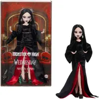 Monster High Wednesday Morticia Doll Rouge Enfants