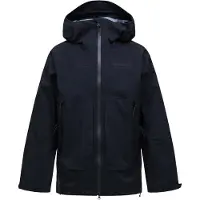 Peak Performance - Veste de ski imperméable - M Vislight Gore-Tex C-Knit 3L Shell Jacket Black pour Homme - Taille S - Noir