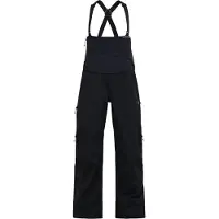 Peak Performance - Salopette imperméable de ski de randonnée - W Ascent Softshell Bib Pants Black pour Femme en Softshell - Taille L - Noir