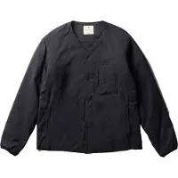 Snow Peak - Cardigan isolant en Primaloft - Flexible Insulated Cardigan Black en Nylon - Taille M - Noir