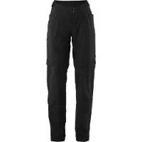 Gonso Adventure Zip Off Pants Noir 36 / Regular Femme