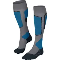 Falke Chaussettes de Ski Falke Men SK4 Advanced M.Gris Mel-Taille 46 - 48