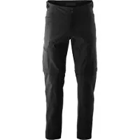 Gonso Pantalon de vélo pour hommes , modèle Adventure Pants, jambes amovables, taille M, couleur noire
