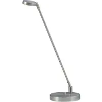 Masterlight Lampe de table LED Denia 2 gris métallisé