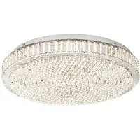 Eglo Plafonnier en cristal Balparda, modèle Led - Diamètre 61 cm