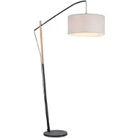 JUST LIGHT Lampadaire blanc Green Sofie