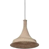 Steinhauer Lampe suspendue Ø 60cm Marrakesch de corde marron
