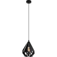 Eglo Suspension noire Carlton 5 Ø 20,5 cm