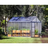 Palram - Canopia Serre de jardin 8.57m² gris anthracite - - 702208 - glory