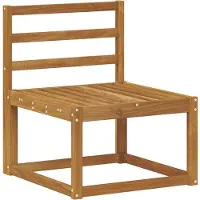 vidaXL Ensemble de 5 meubles de jardin en bois, style naturel