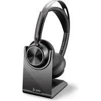 Poly HP Micro-casque Voyager Focus 2 USB-C-C Adaptateur USB-C/A Socle de charge Client spécial 1