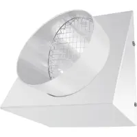 Maico Raccord mural KW-FL 20W pour air évacué DN 200 blanc