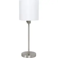 Steinhauer Mexlite - lampe de table - Noor - acier - métal tissu - Ø 20cm - E27 - 1563ST