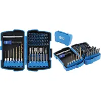 Bgs Jeu de forets et d'embouts | 6,3 mm (1/4") | 55 pcs.