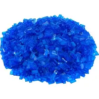 LEGO 1x2 Carreaux Transparent Bleu - 3069b NOUVEAU Quantité 500x