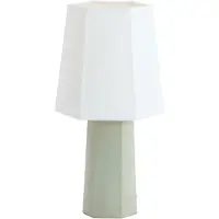 Light & Living - lampe de table - Musabo - vert - textile - lampe d'ambiance - E27 - 1892940
