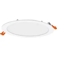 Osram Essential LED Spot à encastrer Slim 225mm 22W blanc, set de 3 downlights 2000lm blanc froid 4000K, spot de plafond IP20