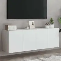 Prolenta Maison Exclusive - Meubles TV 2 pièces Blanc 60x30x41 cm