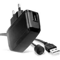 Subtel Chargeur pour montre connectée + Câble USB System Connector compatible avec - Adaptateur secteur 1A Câble charge rapide smartwatch gps sport fitness