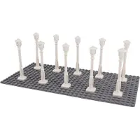 LEGO Lampadaires Lanterneau blanc - 11062 NOUVEAU ! Quantité 25x