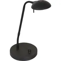 Mexlite Lampe de bureau noire Biron