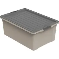Rotho Stapelbox Compact Eco DIN A3 38l cappuccino