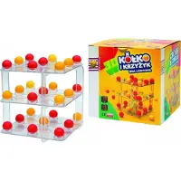 Baczek Jeu SPINNY Tic-Tac-Toe dans l'espace 3D 00151