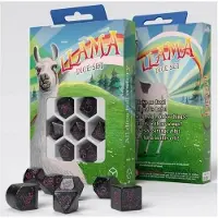 Q-workshop Fire Dice 7 Packs Violet Enfants