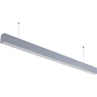 Silamp Suspension Linéaire LED 120cm 40W Interconnectable GRIS