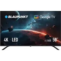Blaupunkt 50 pouces LED 4k UHD Google Smart TV noir