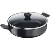 Tefal B5677253, Poêle + casserole, Noir