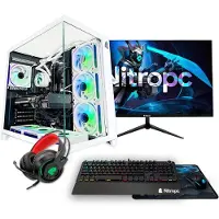 Nitropc PC de bureau gaming Pack Extrême - AMD Ryzen 7 5800X, NVIDIA GeForce RTX 5060 8 GB, 32 GB RAM, 1 TB SSD, Windows 11 Pro