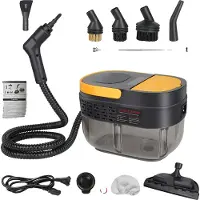 OEM Nettoyeur à vapeur portatif, contrôle de la vapeur réglable, réservoir d'eau de 1600 ml, couleur jaune, prise européenne 220V-240V