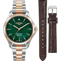 Roamer Set femme 865847 49 70 50 vert, sportif, bracelet supplémentaire