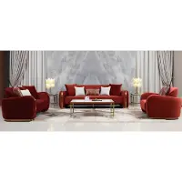 Xl Moebel Gmbh Acier inoxydable Luxe Table de salon Table basse Design Tables Style Meubles Rectangulaire