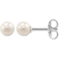 Thomas Sabo Boucles d'oreilles en perles grandes, (Argent)