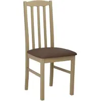 Mirjan 24 Chaise de salle à manger rembourrée EDON 12 - chêne Sonoma / marron 2