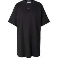 Calvin Klein Jeans Robe 'Oversized Monologo Mini' noir