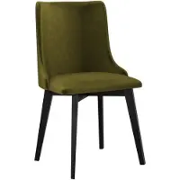 Mirjan 24 Chaise de cuisine rembourrée AFTON 9 - noir / olive foncé