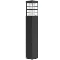 SU-MA Piquet de jardin 50 cm 1xE27 noir IP54 RADO RADO II 2 BL