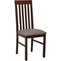 Mirjan 24 Chaise de salle à manger rembourrée DANBURY 1 - noyer / marron 1
