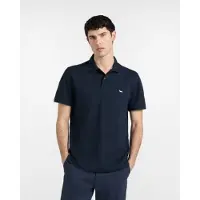 HARMONT & BLAINE pour homme. LRQ033020862 Polo Basic Navy Stretch Pique (M), Casuel, Coton, Manche courte, Marine