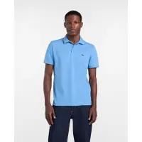 HARMONT & BLAINE pour homme. LRQ033020862 Polo en piqué extensible bleu clair de base (XL), Casuel, Coton, Manche courte