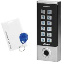 ORNO Serrure à combinaison avec carte, porte-clés et lecteur d'empreintes digitales, étanche IP68 (boîtier hermétique) (OR-ZS-823)