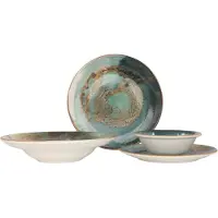 Bonna Set de vaisselle - Futura - 24 pièces - 6 personnes - Porcelaine