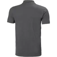 Helly Hansen Hommes, T-shirt, Marškinėliai Manchester Polo, pilki L, Gris, (L)